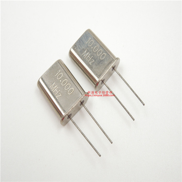 49U 晶体 10.000MHz 无源晶振 10M 晶振 10.000 10MHz