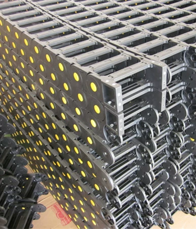 Цепь перетаскивания GCTL, цепь резервуара, нейлоновая цепь перетаскивания, может быть открыта усиленный шинопровод, цепь из инженерного пластика 25