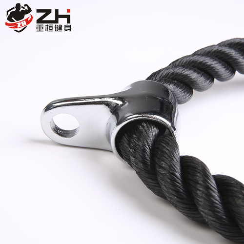 Biceps Pull Rope Triceps Pull Rope Commercial Gym Equipment Nylon Tension Rope Accessories Replacement and Repair