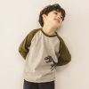 Uniform, autumn dinosaur for boys, children's T-shirt, jacket, children's clothing, suitable for teen, long sleeve, round collar