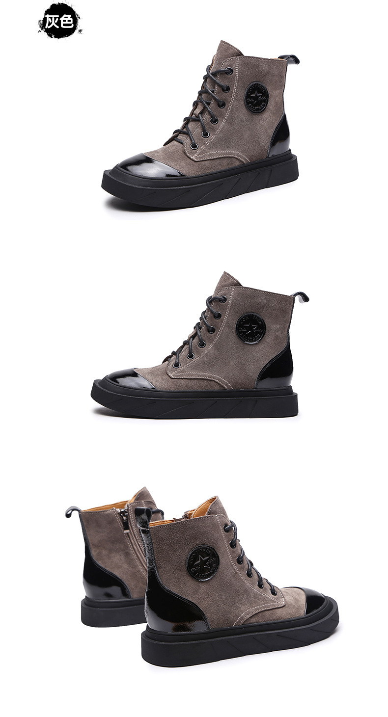 Bottes femme POSEFUL en Daim de vache - Ref 3355553 Image 21