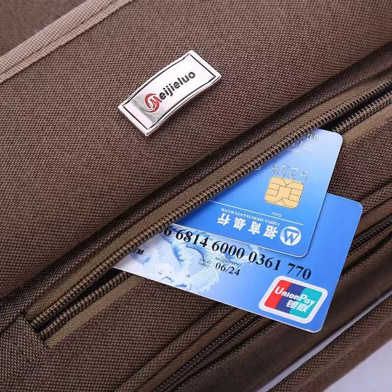 One Shoulder Oblique Cross Business Bag Women's General Multi-Functional Men's Bag Handbag Wear-Resistant Large Capacity Leisure Fashion Manufacturers undefined