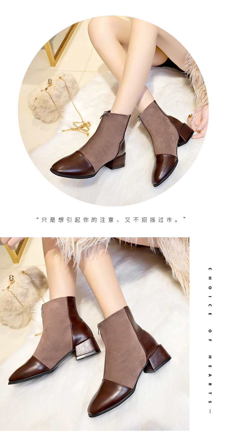 Bottes femme en Daim - Ref 3354991 Image 20