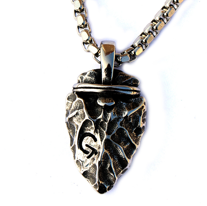 Flint Arrowhead Necklace
