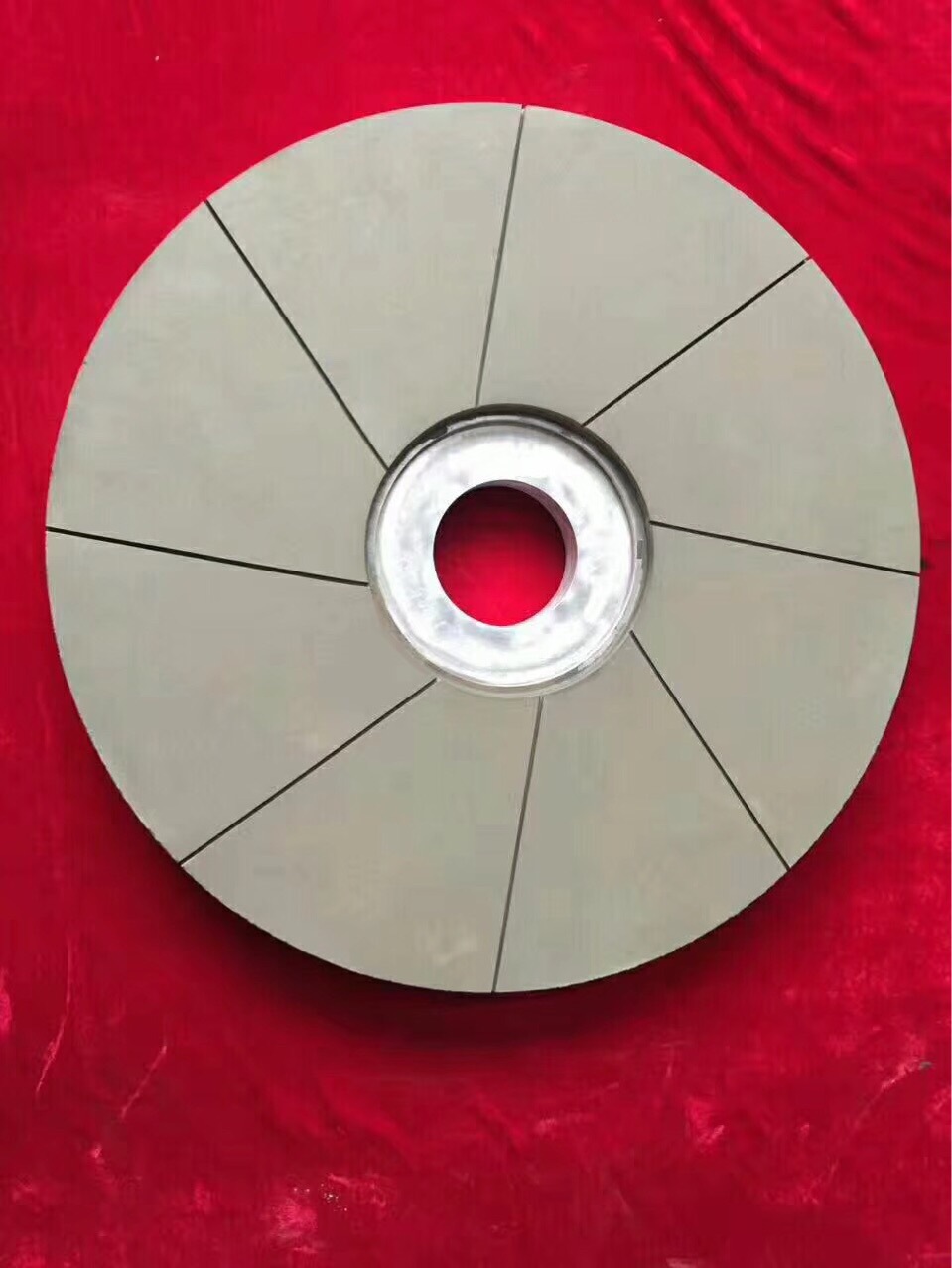 厂家直销双端面磨床砂轮 树脂 平形砂轮 螺栓紧固砂轮  端面磨床