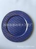 Wholesale can customize wedding hotels, one -time antique decorative plastic disk Charger Plate