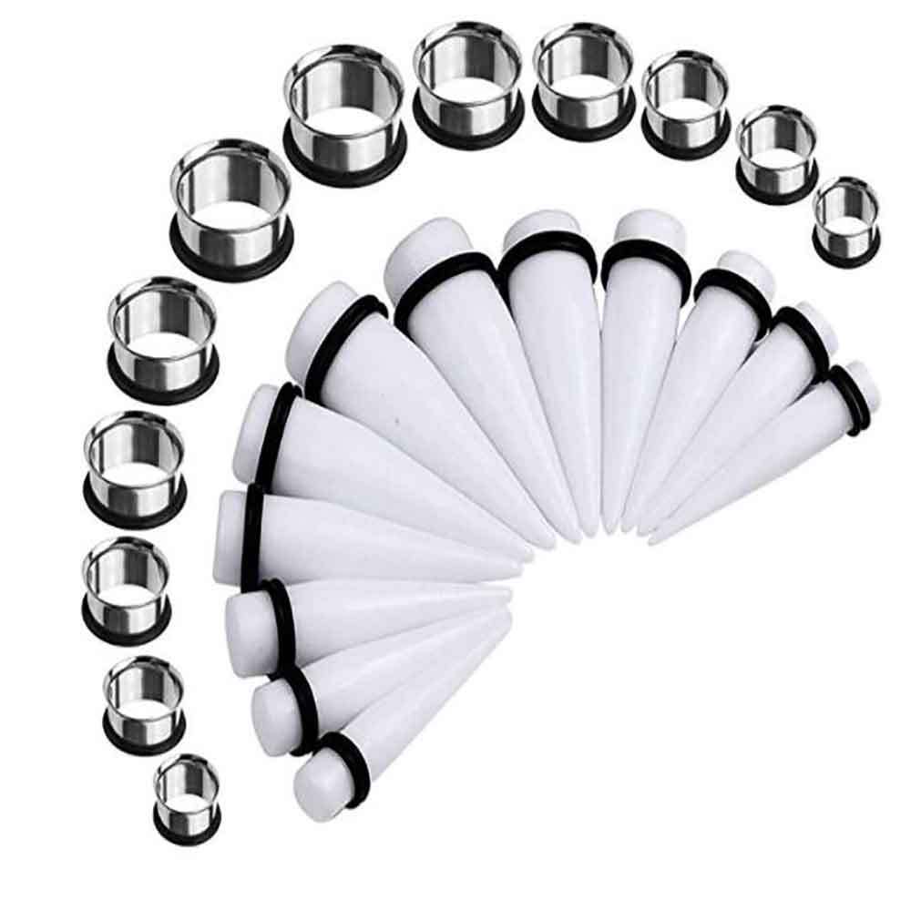 Labret piercing jewelry detail image