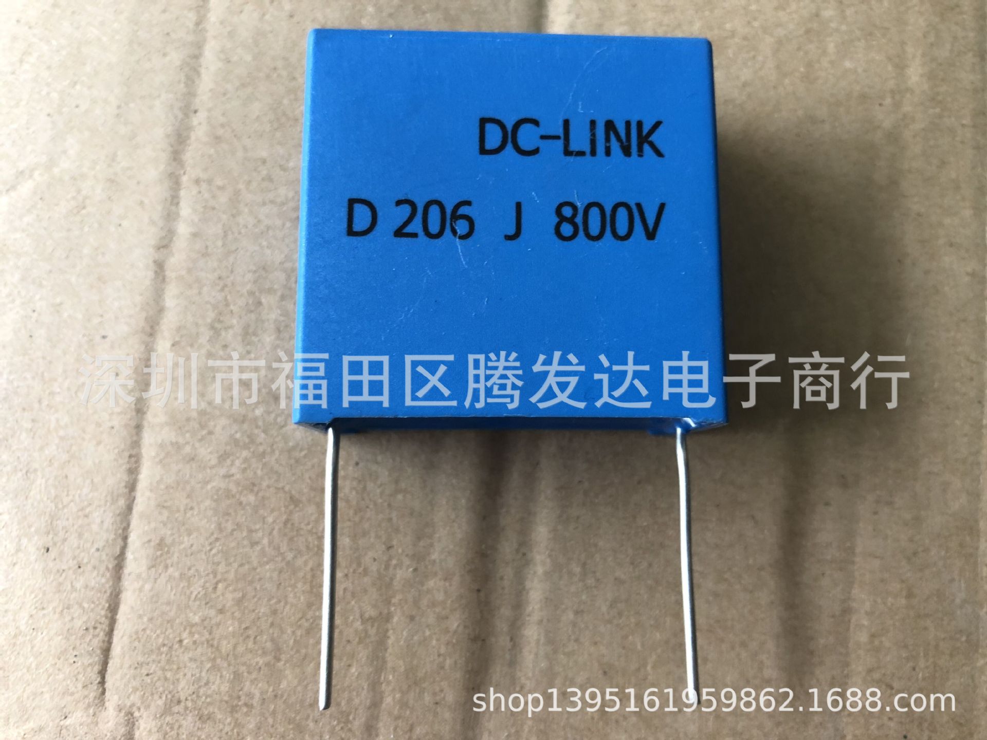 安规电容 800V206 20uF 275VAC 400V 630V  脚距28mm 进口电容