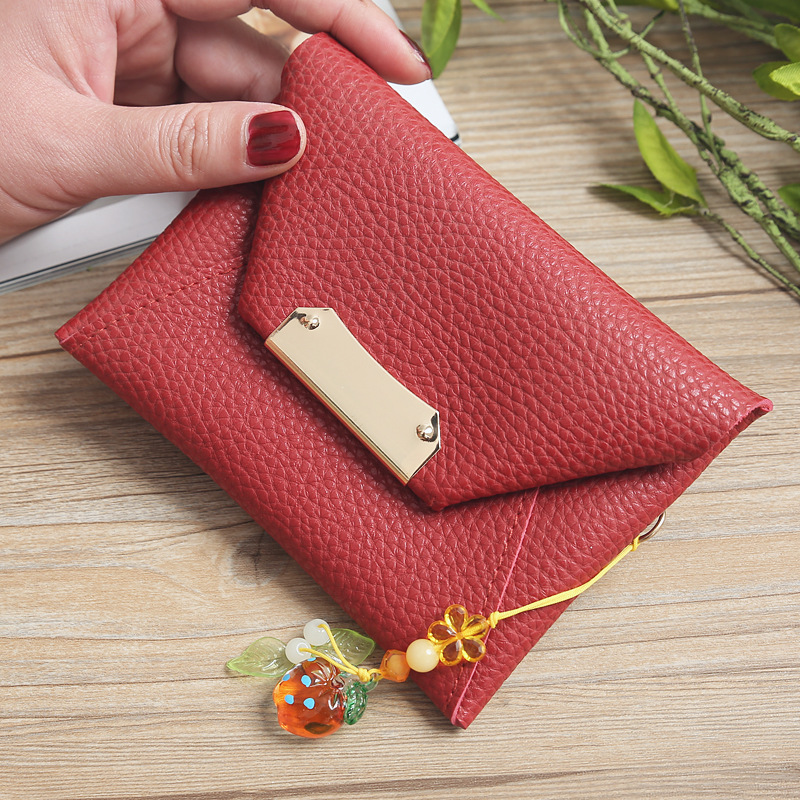 Nihaojewelry Wholesale Accessories New Korean Lychee Pattern Mini Wallet display picture 13