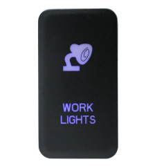 Car modification for Toyota vehicles: Blue dual light switch with width indicator switch, equipped with LED light strip, 200MM wire length