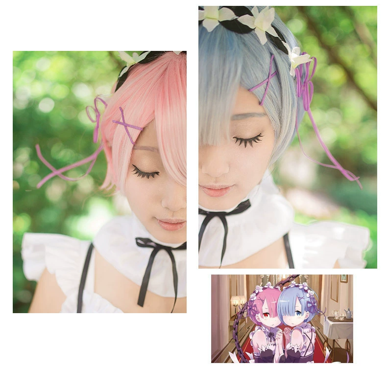 Study -in -world life, начало мира, Remremram COSPLAYCOS игра женский комплект юбки