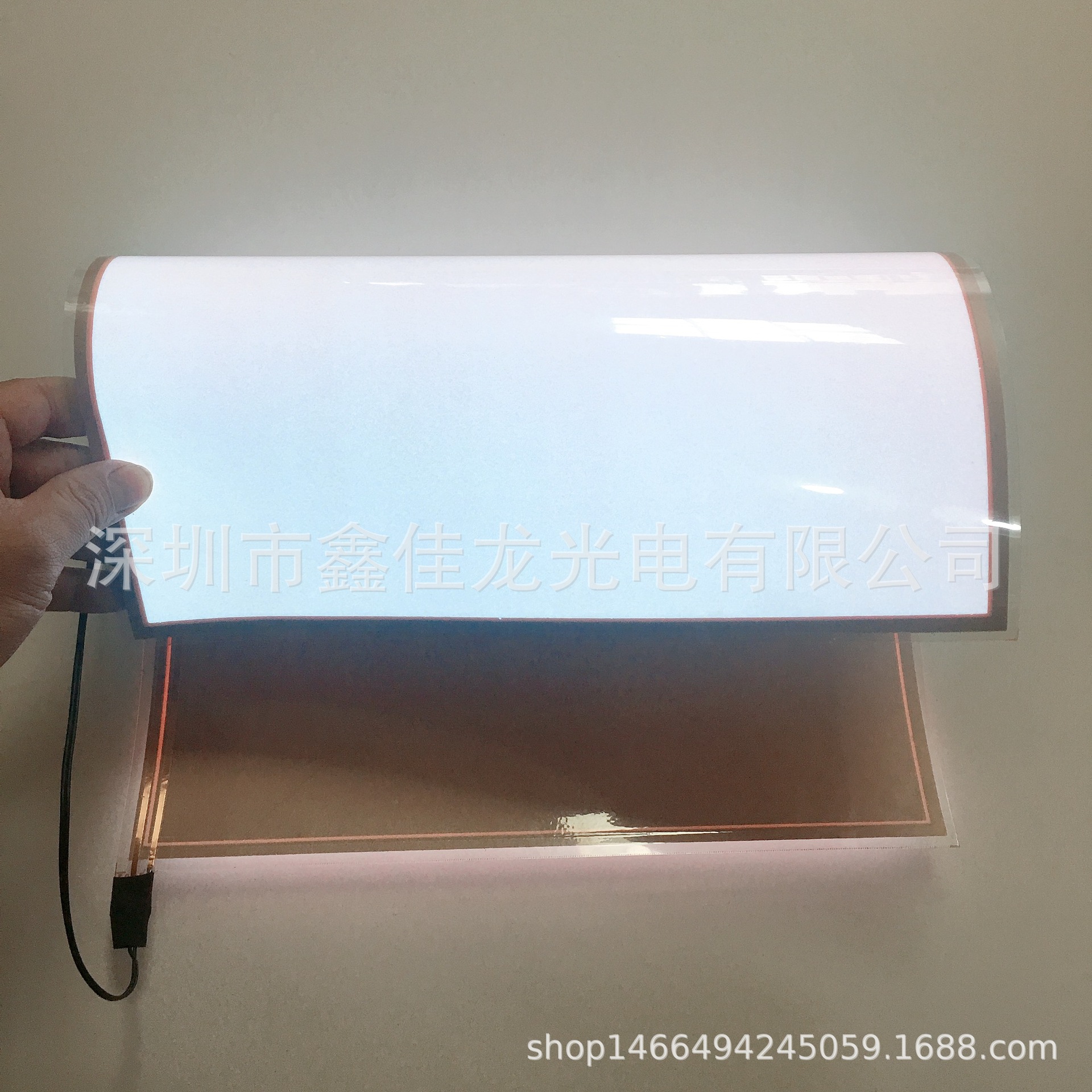 定批发EL背光源EL广告EL彩色发光片led冷光片A5发光片背光板-阿里巴巴