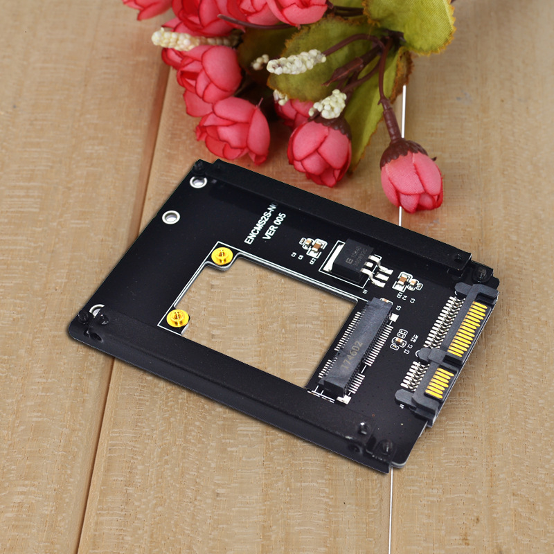 mSATAתSATA ת�ӿ�minSATA to SATA3.0 SSD��̬Ӳ����չ��6Gbps