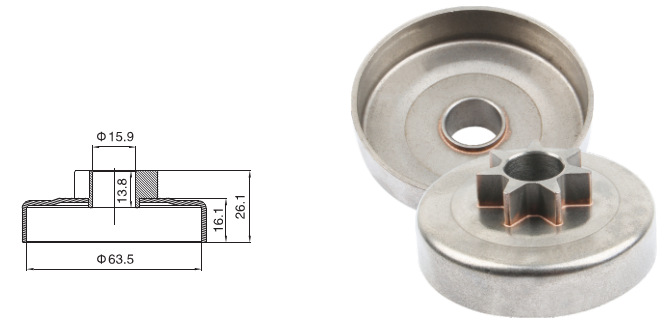 325-7 Tooth Fits Hus 137 142 被动盘 油倨配件 割草机打草机
