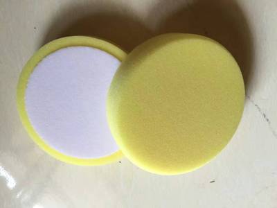 廠家出口 海綿抛光球 汽車打蠟海綿球 150自粘平面海綿球