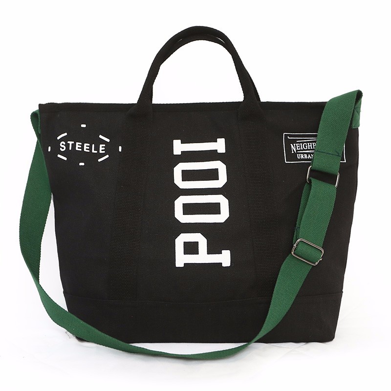 2021 new pattern printing Korean Edition canvas Ladies Diagonal package Cross section Square Shape leisure time Printed letters Totes