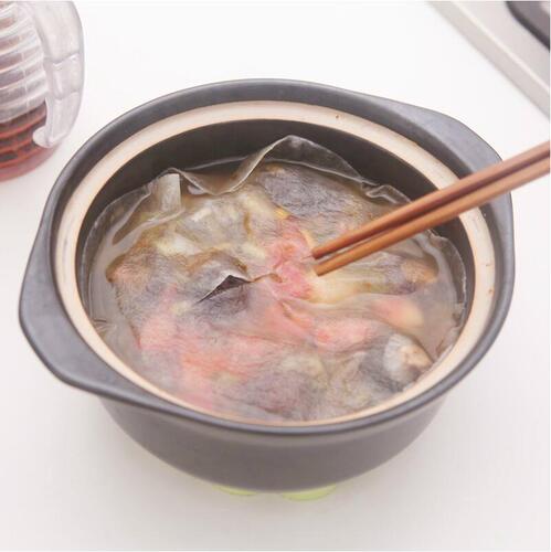 Japanese-style household soup oil-absorbing paper frying baking barbecue thickened food pad paper cooking soup oil-control oil filter paper