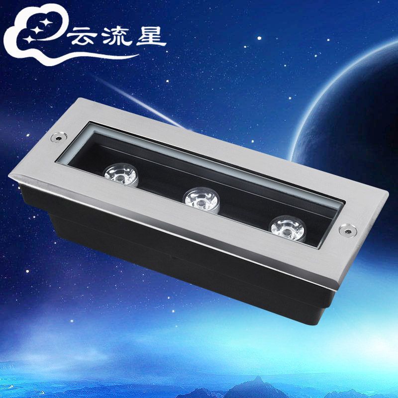 长方形led户外灯地埋灯广场公园地面园林景观防水射灯地灯大功率|ms