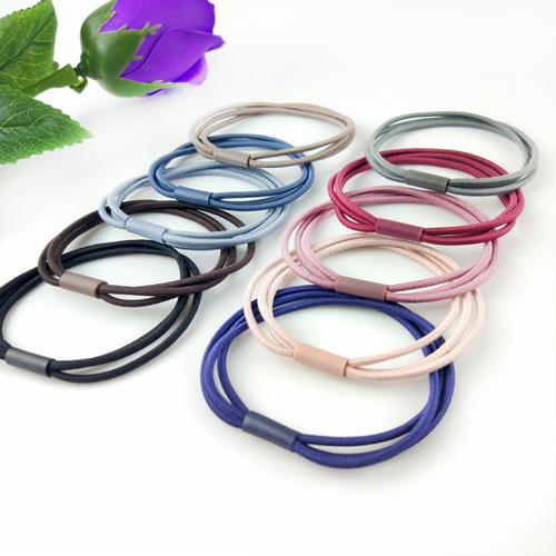 30-Piece Hair Tie Set in a Box, Elastic Hair Bands for Women, Simple & High-Stretch Design—Sourced Directly from Boutique Suppliers