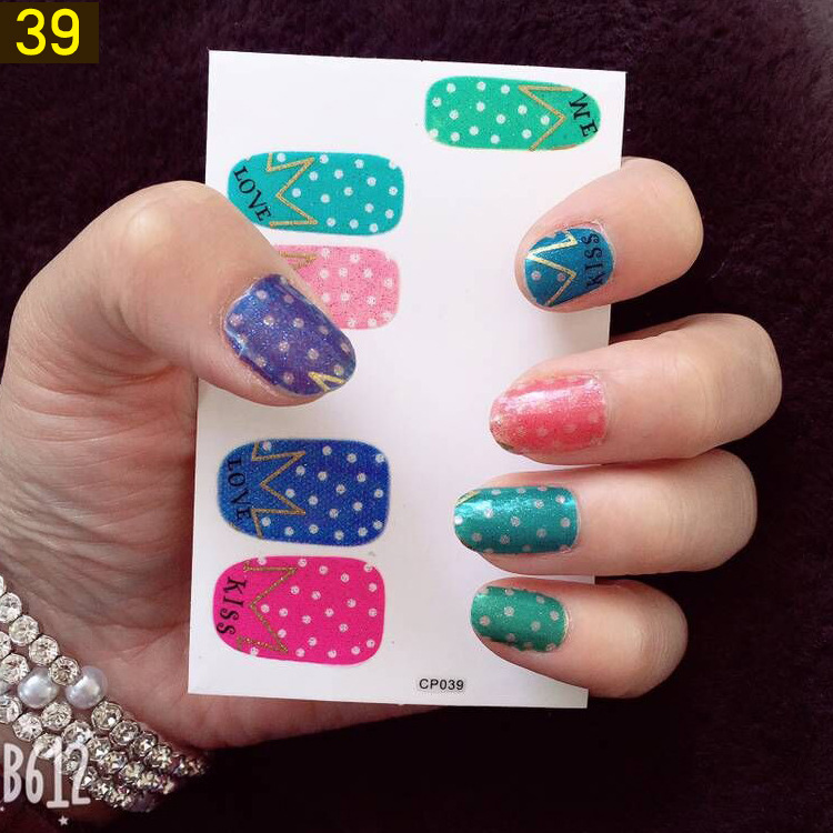 Pretty in Pink series Nail enhancement Sticker Street vendor Rivers and lakes Nail stickers Manufactor wholesale nail Sticker