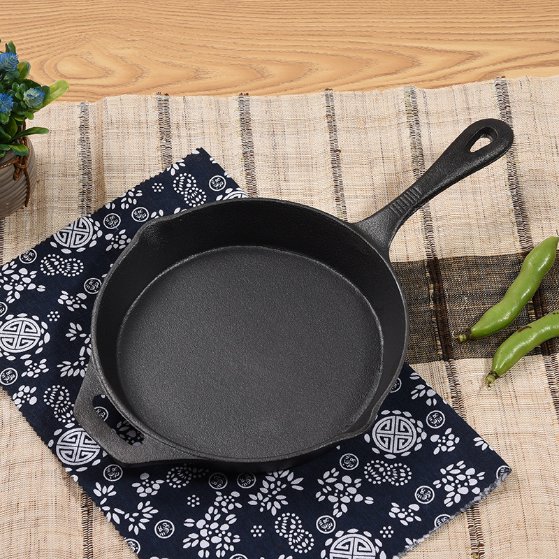 originality Korean cast iron Frying pan Mini smokeless non-stick cookware egg steak Pancakes Saucepan Manufactor Direct selling