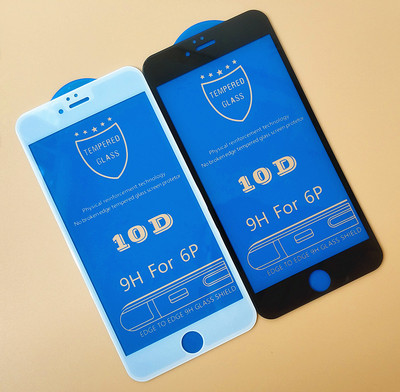 适用苹果全屏钢化膜iphone11 X XR Xs MAX苹果6 7P 10D曲面钢化膜|ms