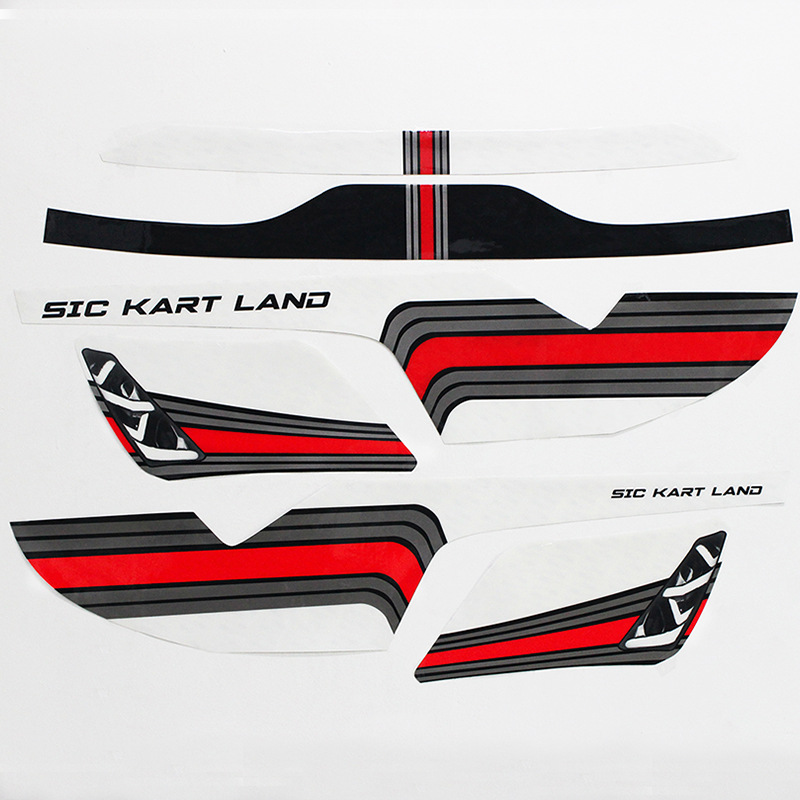 丝网印刷摩托车贴纸个性改装贴花定制户外防水汽车广告标贴厂家