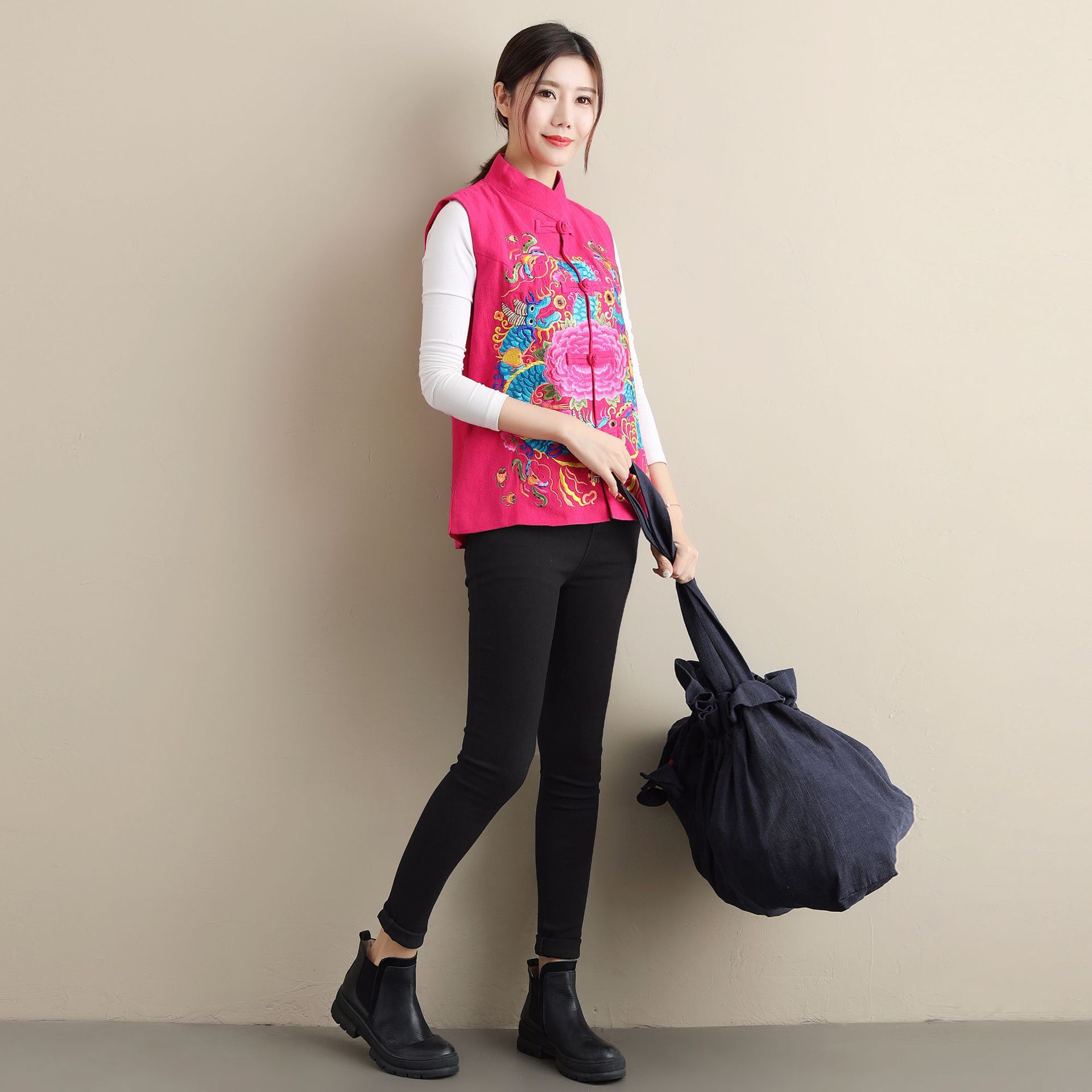 Gilet femme en Chanvre - Ref 3317941 Image 17