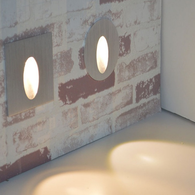 indoor Step lights Simplicity fashion Corner lights Aisle lights Stairway Lights Corridor lights outdoors waterproof Wall lamp Small spotlights