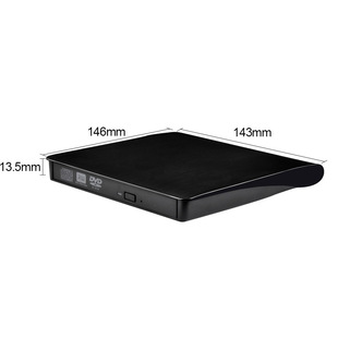 Hengzhe производитель прямой продажи ECD819 Ultra -Thin USB3.0 SATA Optical Drive Пакет Внешний оптический привод Optern Taptop Box