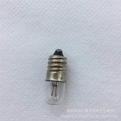 equipment Button bulb 60V3W Screw E10 Thread Tungsten AC/DC indicator light