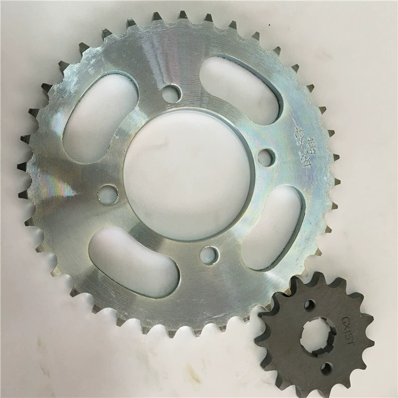 Аксессуары для мотоциклов звездочка 125 QJ125 размер мотоцикла цепная пластина Звездочка большое отверстие 38 зубов