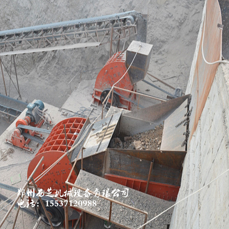 矿山锤式破碎机 大型矿山重锤式破碎机生产线 重型锤式破碎机