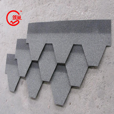 Manufactor wholesale Mosaic Linoleum Tiles colour circular Asphalt shingles Roof Roofing waterproof Asphalt shingles