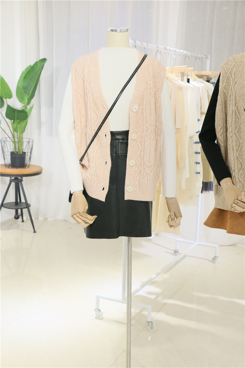 Gilet femme en Mélange de coton - Ref 3317726 Image 11