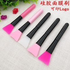 廠家新款 硅膠面膜刷 軟頭化妝刷 DIY調膜棒美容工具 面膜刷批發