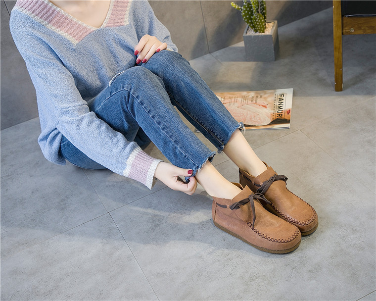 Bottes femme en En cuir - Ref 3354750 Image 15