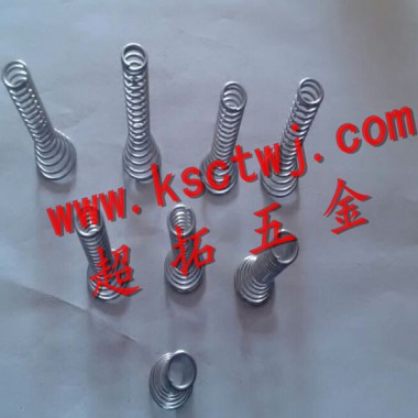 治具压簧 镀锌喇叭弹簧压缩抗压减震模具机械耐用