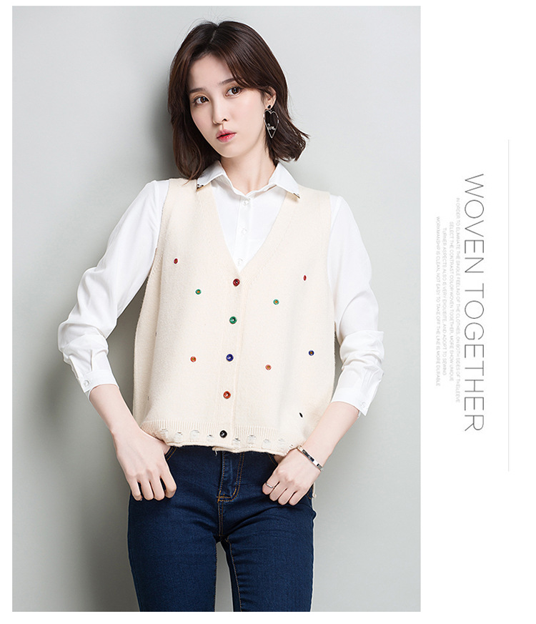 Gilet femme XIN YUROU en Tricot - Ref 3317979 Image 22