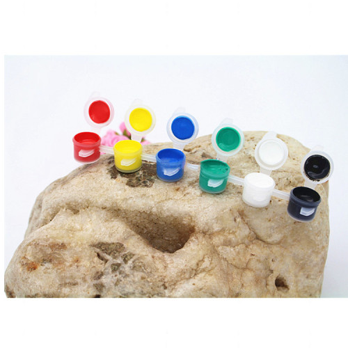 3ml6 One-Piece Acrylic Paints DIY Graffiti Art Paints, Plaster Coloring Pigments, Acrylic All-in-One Paints