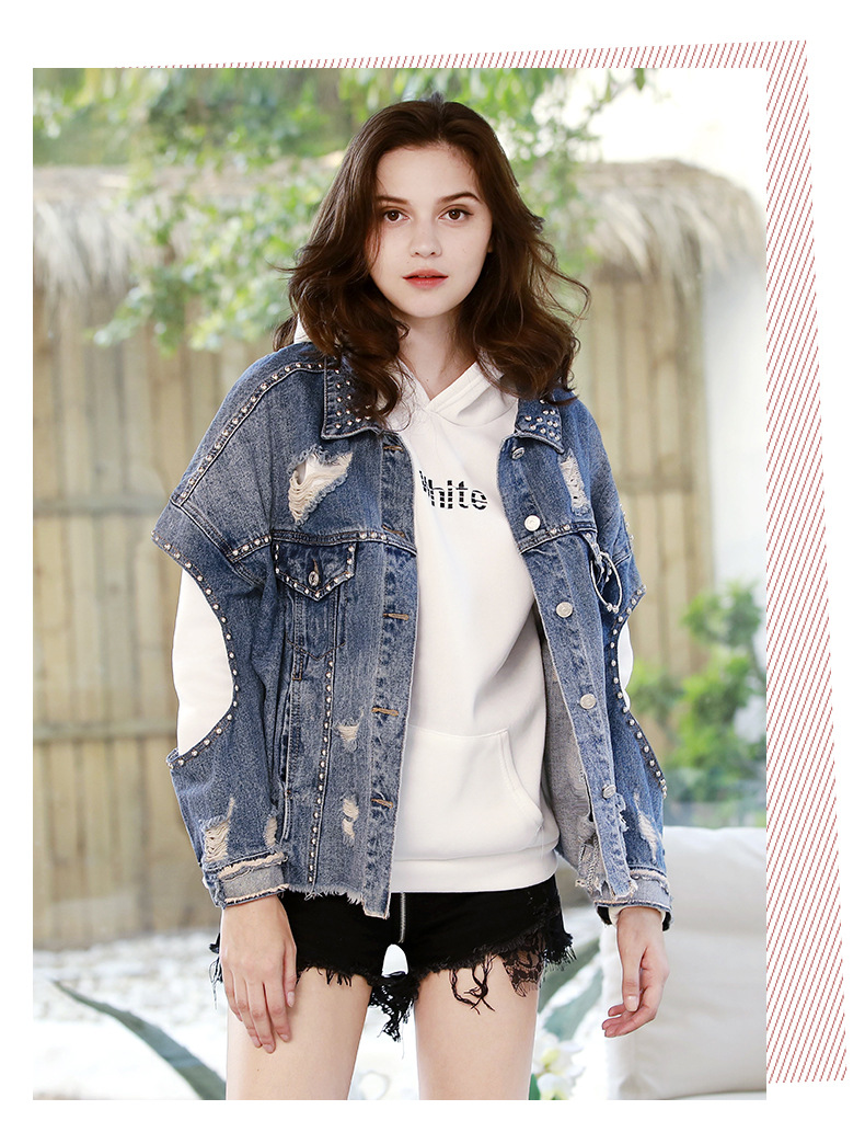 Blouson femme CARTE DES POISSONS en Cow-boy - Ref 3322033 Image 33