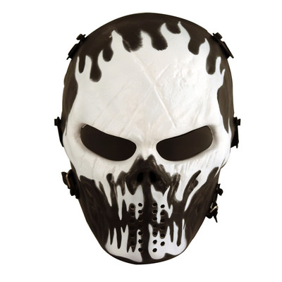 新款M06墨镜抗冲击PC镜片骷髅面具 CS野战防护面罩 水弹枪防护面|ms