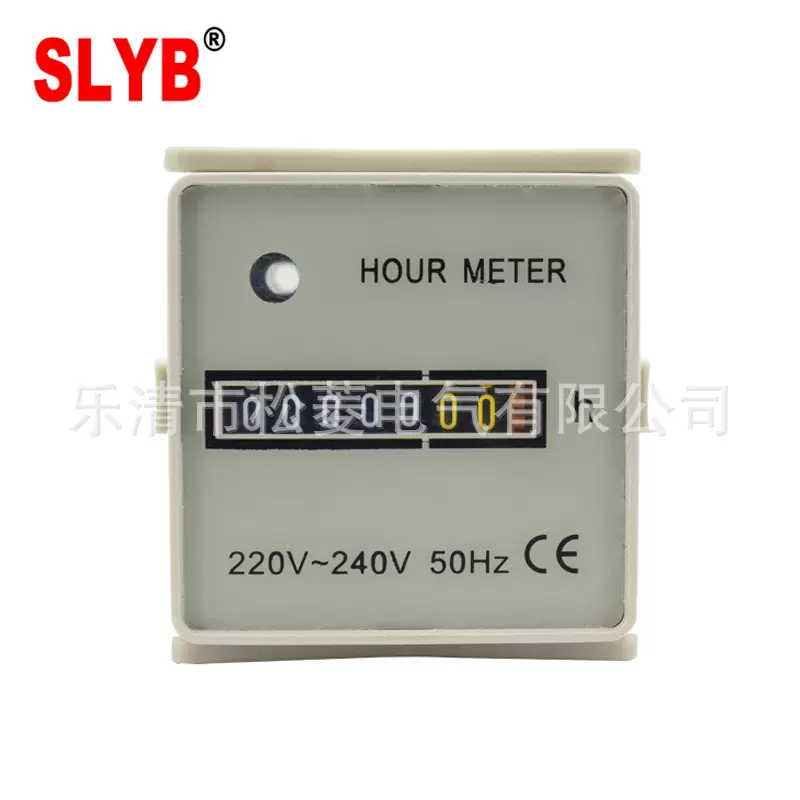 工业计时器累时器HM-1HM-2DC10～50VAC220V工程机械适配精准计时