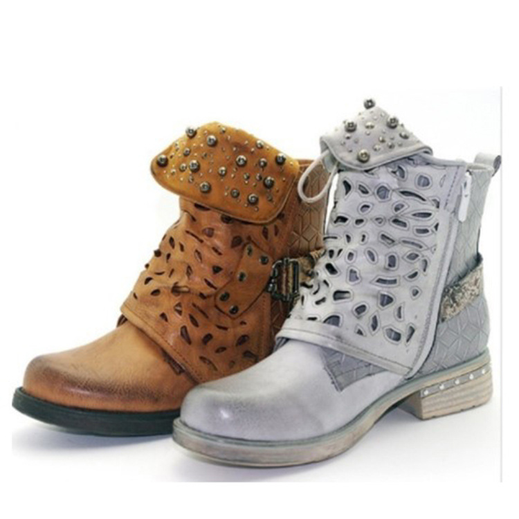 Bottes femme en PU artificiel - Ref 3355371 Image 10