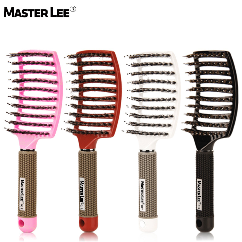 Maestri big curved comb bristle massage...