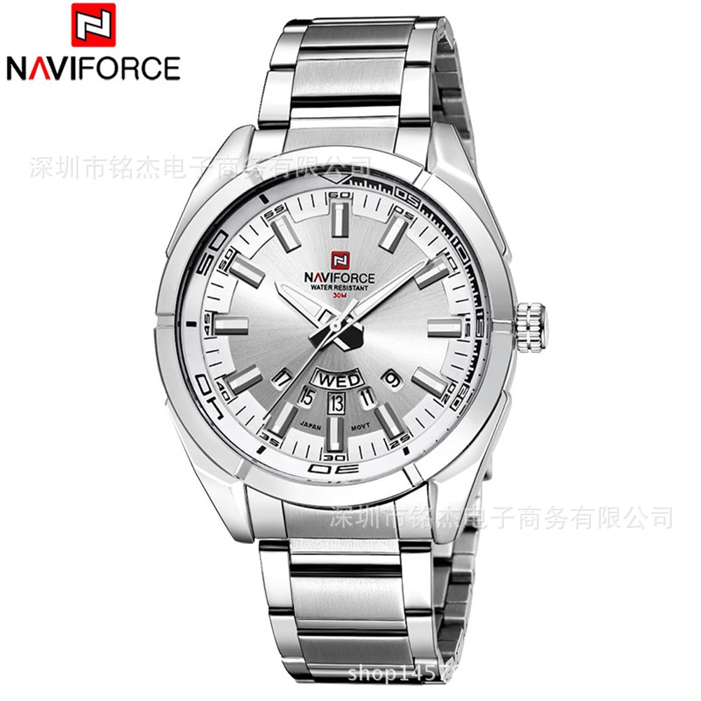 Naviforce 9038 Kişi Qol Saatı, Su Keçirməyən, Təqvimli
