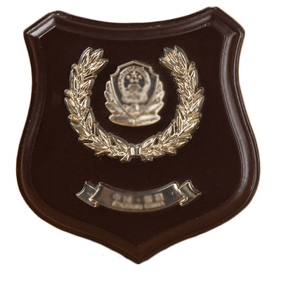 盾型木牌桃型奖牌 异型纪念奖铜牌盾牌颁奖荣誉奖|ms