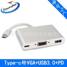 USB 3.1Type C TO VGA usb3.1DVGA һDQMacbook