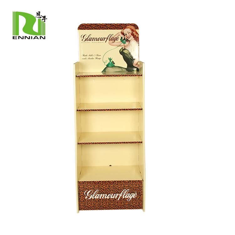 实力商家 沐浴露纸货架 纸洗发水展示架  纸板展示架