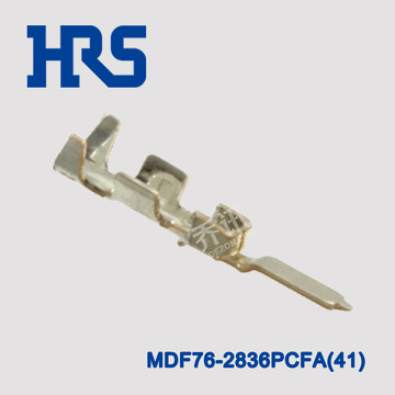 HRS連接器 MDF76系列鍍金卷袋包裝端子 MDF76-2836PCFA(41)